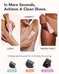 Rechargeable Bikini Trimmer with Ceramic Blade