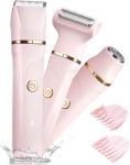 Pink 3-in-1 Bikini Trimmer for Smooth Skin