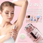 Women’s 2-in-1 Waterproof Bikini Trimmer and Shaver