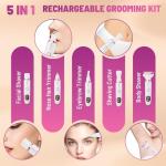 Cordless 5-in-1 Electric Shaver for Women