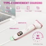 Cordless 5-in-1 Electric Shaver for Women