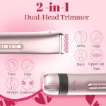 Vexloria Rechargeable Women's Bikini Trimmer - Pink