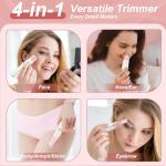 4-in-1 Electric Lady Shaver and Trimmer