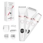 Electric 3-in-1 Lady Shaver and Trimmer