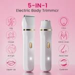 MIFXIN 5-in-1 Women's Electric Shaver and Trimmer