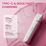 MIFXIN 5-in-1 Women's Electric Shaver and Trimmer