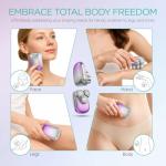VOYOR Rechargeable Women's Rotary Bikini Shaver