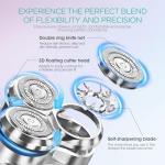 VOYOR Rechargeable Women's Rotary Bikini Shaver