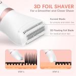 Electric 3-in-1 Lady Shaver and Trimmer