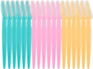 ILLUVA 18 Pcs Eyebrow Razor and Facial Shaver
