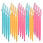 FEPITO 20-Piece Eyebrow and Face Razor Kit