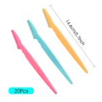 FEPITO 20-Piece Eyebrow and Face Razor Kit