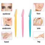 ILLUVA 18 Pcs Eyebrow Razor and Facial Shaver