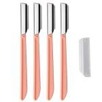 4-Pack Eyebrow Razors for Facial Hair Removal