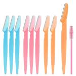 9-Piece Eyebrow Razor and Dermaplaning Set