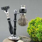 Haryali London 5-Piece Black Shaving Set