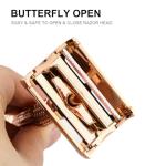 BAILI Double Edge Safety Razor with Travel Case