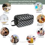 Travel Toiletry Bag for Shaving and Cosmetics