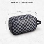 Travel Toiletry Bag for Shaving and Cosmetics