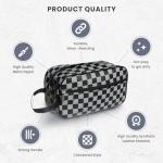 Travel Toiletry Bag for Shaving and Cosmetics