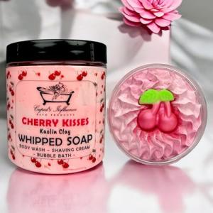 Cherry Kisses Whipped Soap - Luxurious Shaving Cream