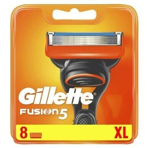 Gillette Fusion 5 Razor Blades, 8 Pack