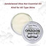 Anbbas 5.3OZ Sandalwood Shaving Cream for All Skin