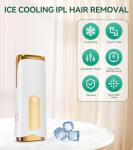 Upgraded IPL Laser Hair Removal Device with Cooling