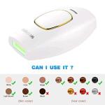 LifeBasis IPL Hair Removal Device with LCD Display