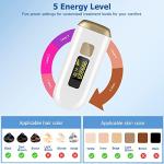 Gold IPL Hair Removal Device for Home Use