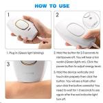 LifeBasis IPL Hair Removal Device with LCD Display