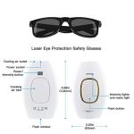 LifeBasis IPL Hair Removal Device with LCD Display