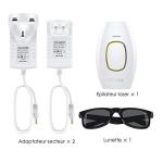 LifeBasis IPL Hair Removal Device with LCD Display