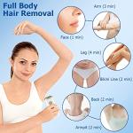 Gold IPL Hair Removal Device for Home Use