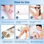 Gold IPL Hair Removal Device for Home Use