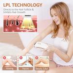 Painless IPL Hair Removal Device for Men & Women