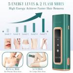 IPL Laser Hair Removal Device with Ice Cooling