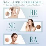 IPL Laser Hair Removal Device with Ice Cooling