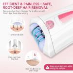 Cordless Facial Epilator with LED Light