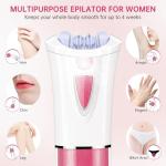 Cordless Facial Epilator with LED Light