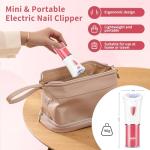 Cordless Painless Facial Epilator with LED Light