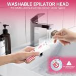 Cordless Facial Epilator with LED Light