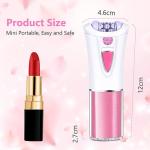 Cordless Electric Facial Epilator with LED Light