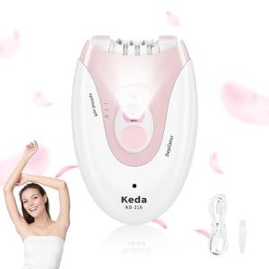 Cordless Facial Epilator with LED Light for Women