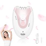 Cordless Facial Epilator with LED Light for Women