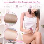 Cordless Electric Facial Epilator with LED Light