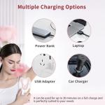 Cordless Facial Epilator with LED Light for Women