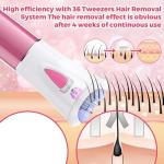 Electric Facial Epilator & Bikini Trimmer with Light