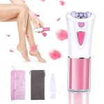 Cordless Electric Facial Epilator with LED Light