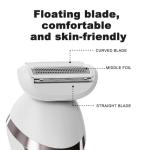 2-in-1 Electric Epilator and Trimmer for Women